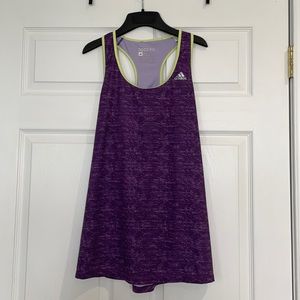 Adidas women’s  techfit climacool tank top, size L